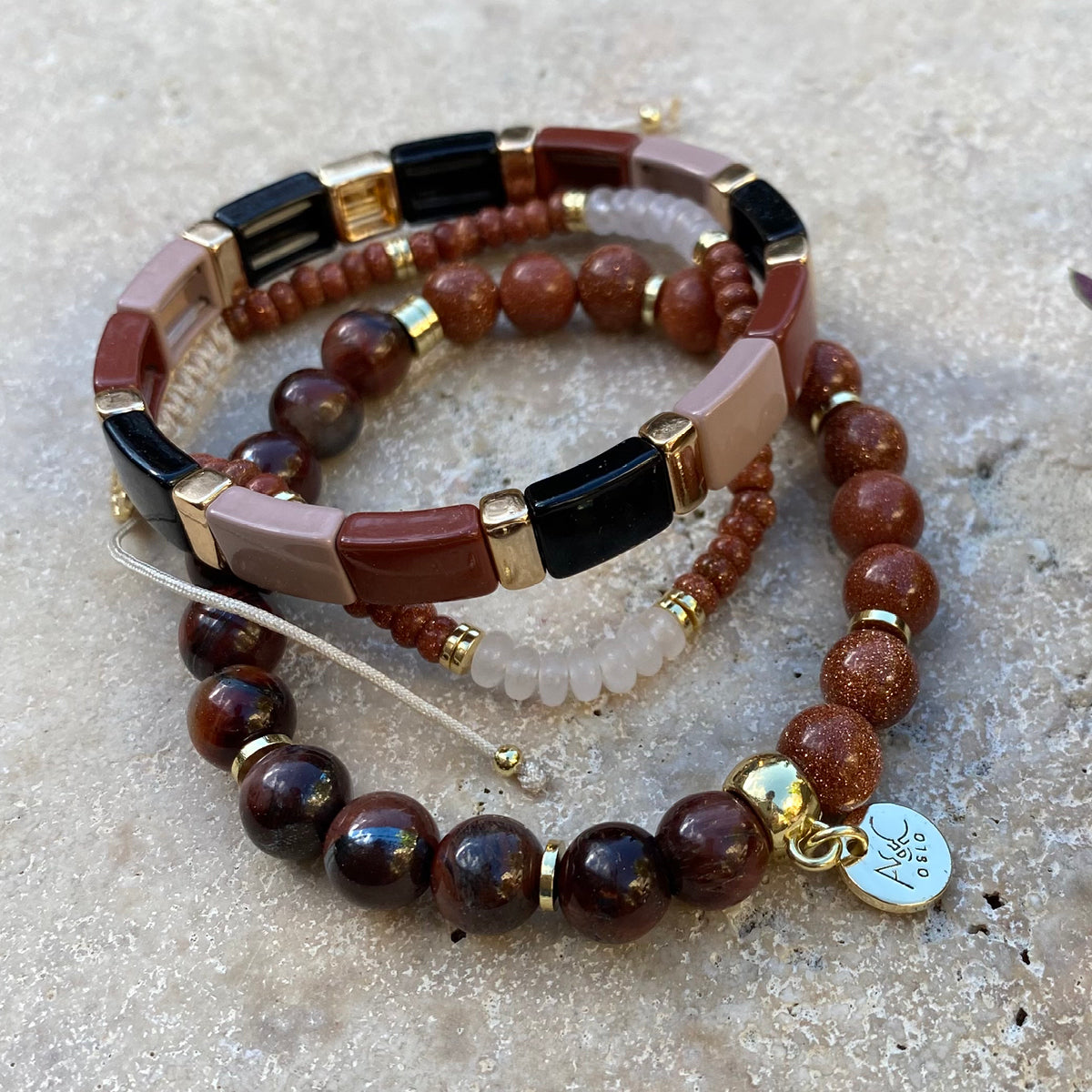 Armband | Enamel tiles