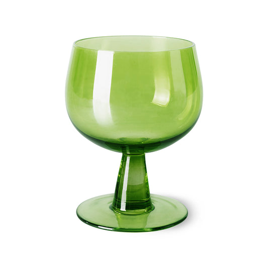 HKLIVING | The emeralds | Glös 4 saman | lág