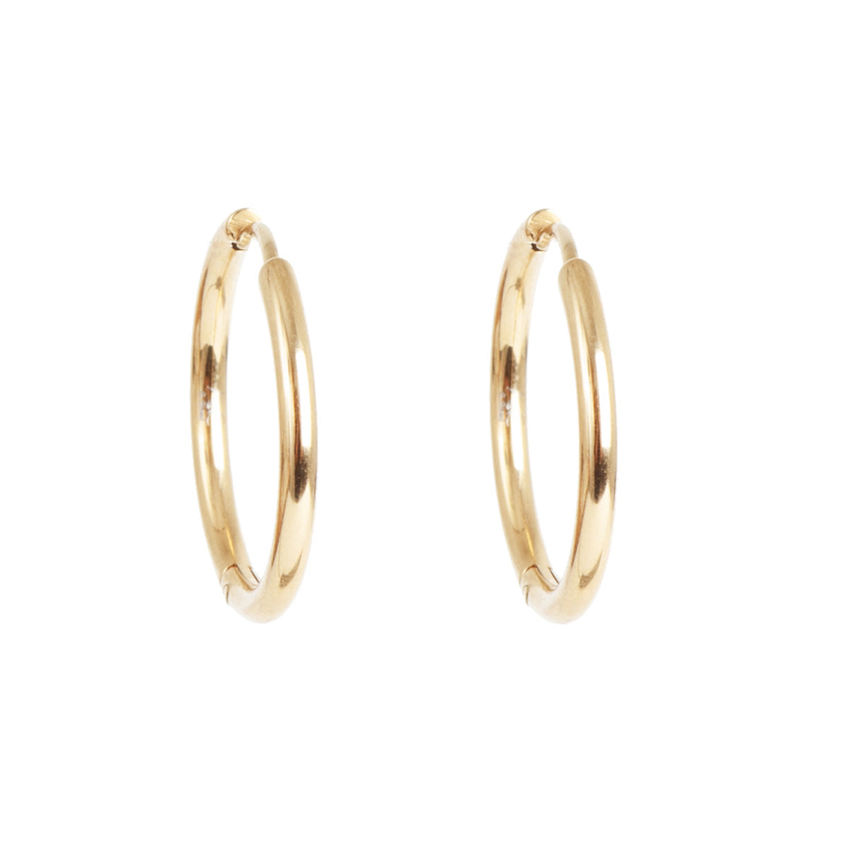 Eyrnalokkar | Steel Clean Hoops | 20 mm