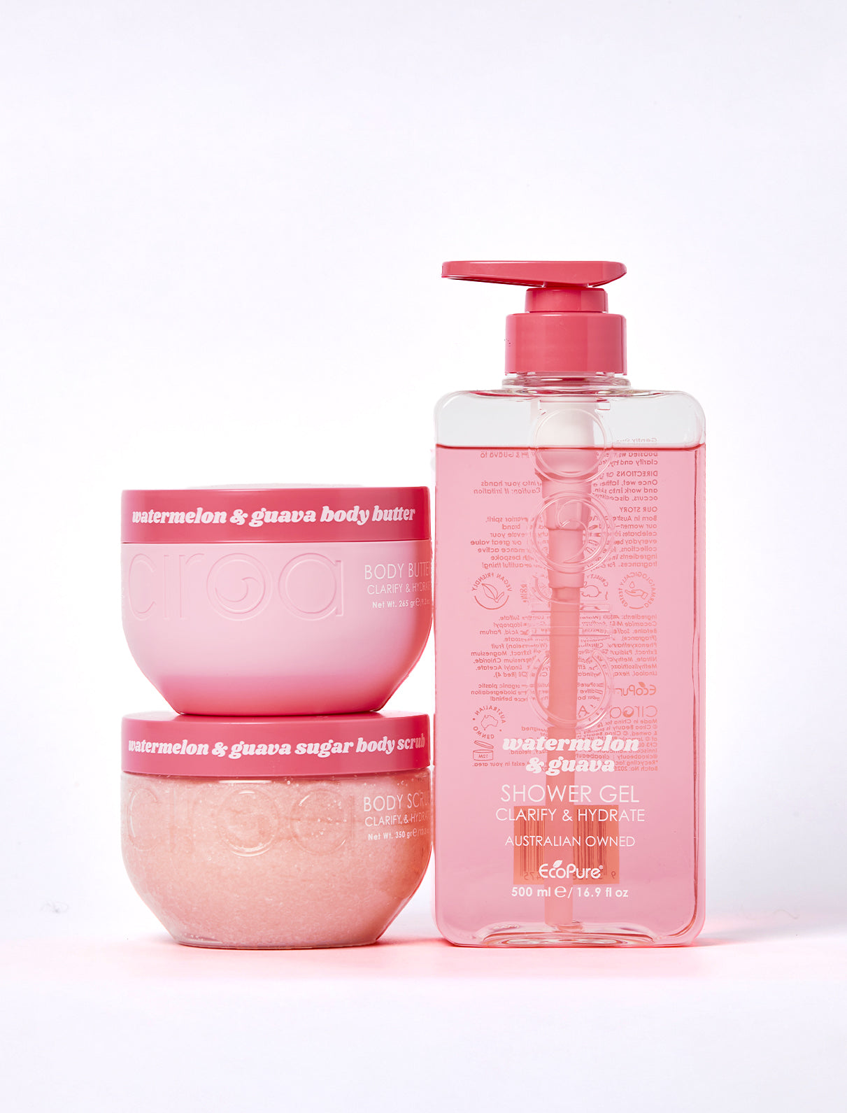 Ciroa Beauty | Sturtugel | Jarðaberja og fíkju | 500 ml