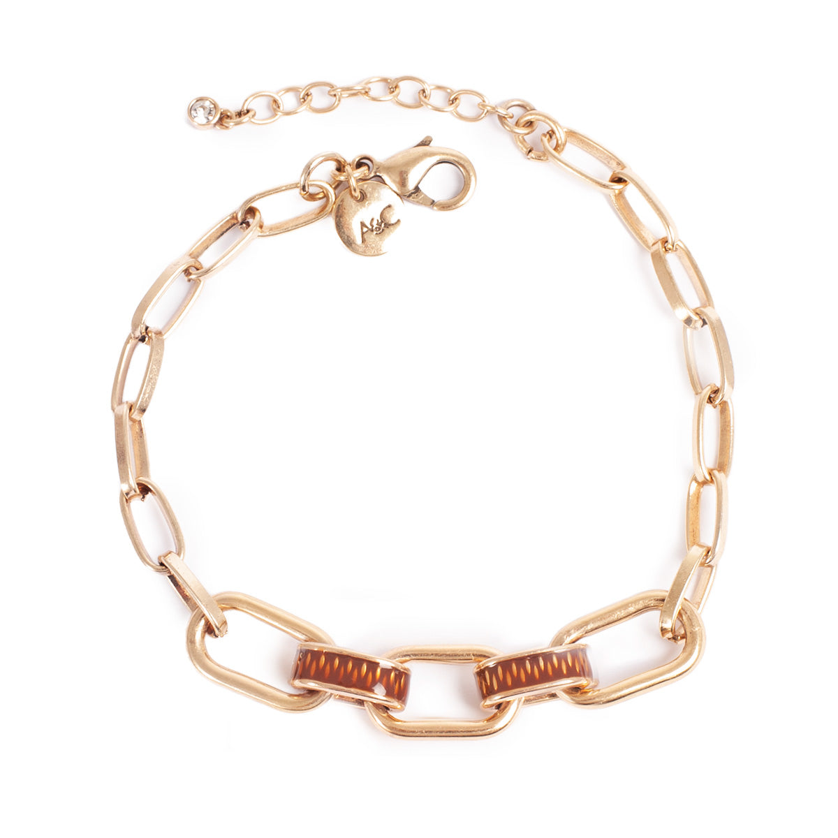 Armband | Jungle Collection | Brúnt