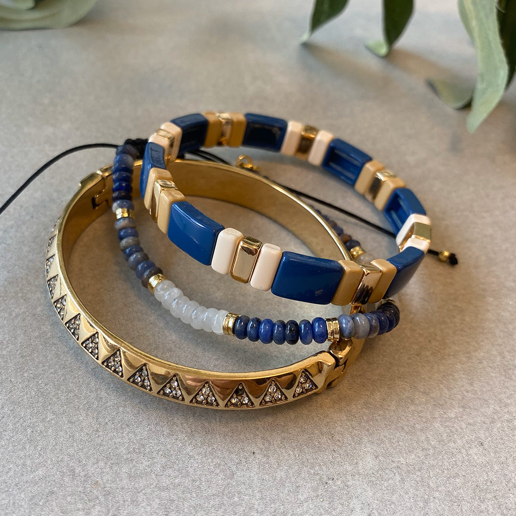 Armband | Enamel tiles