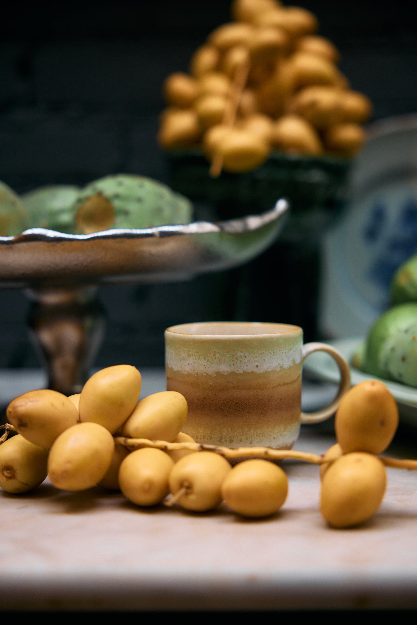 FORSALA| Lendir 29. Maí | HKLIVING | 70s ceramics | Kaffibolli | Umber