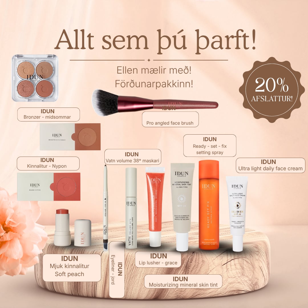 IDUN | Ellen mælir með| Förðunarpakki