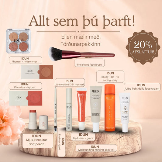 IDUN | Ellen mælir með| Förðunarpakki