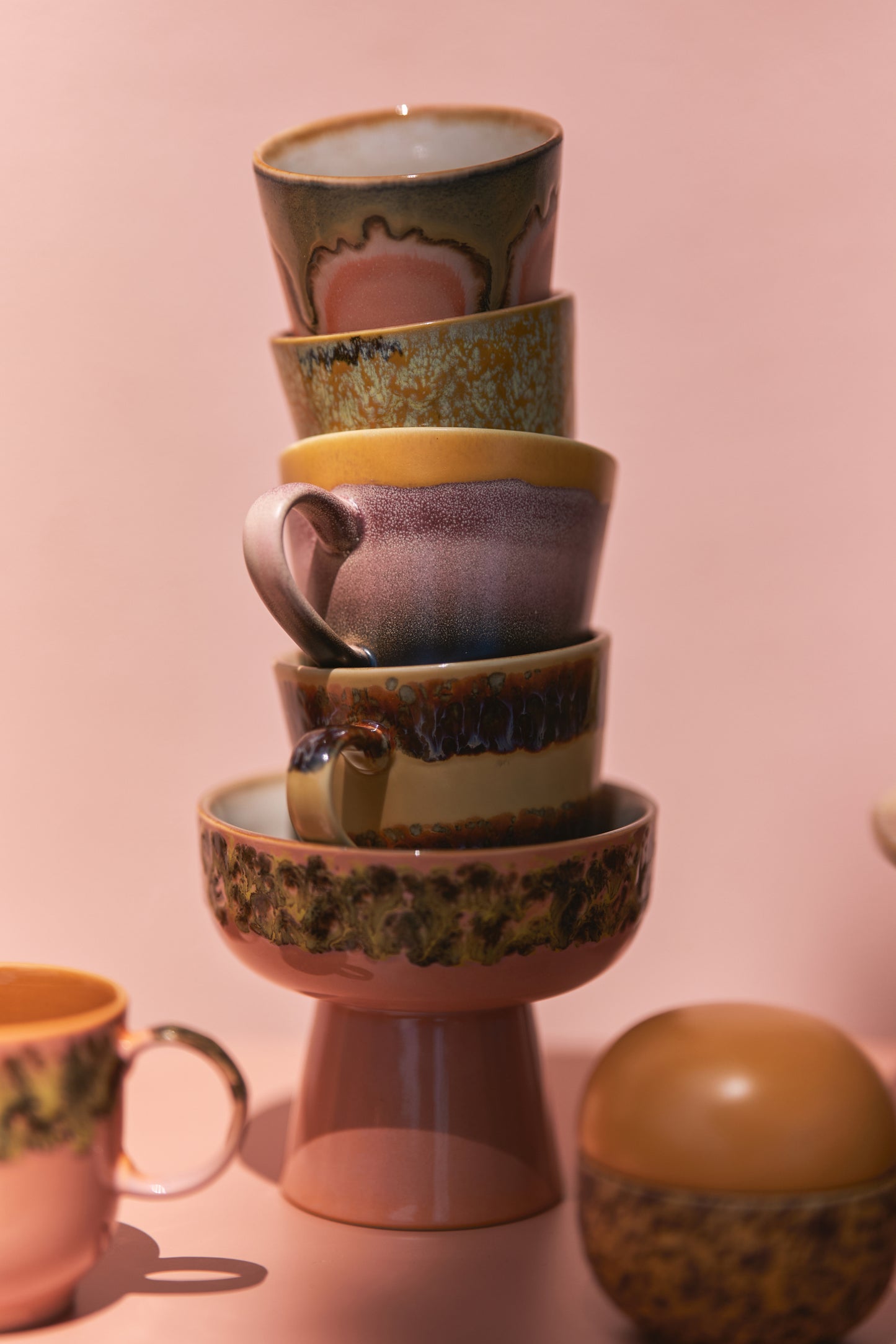 HKLIVING | 70s Ceramics | Kaffibolli | Sunset