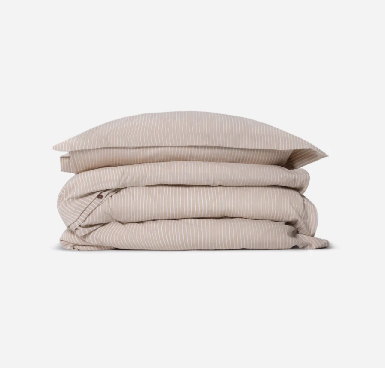 APPRECIATE THE DETAILS | Washed Cotton | Striped Cappuccino | Sængurverasett