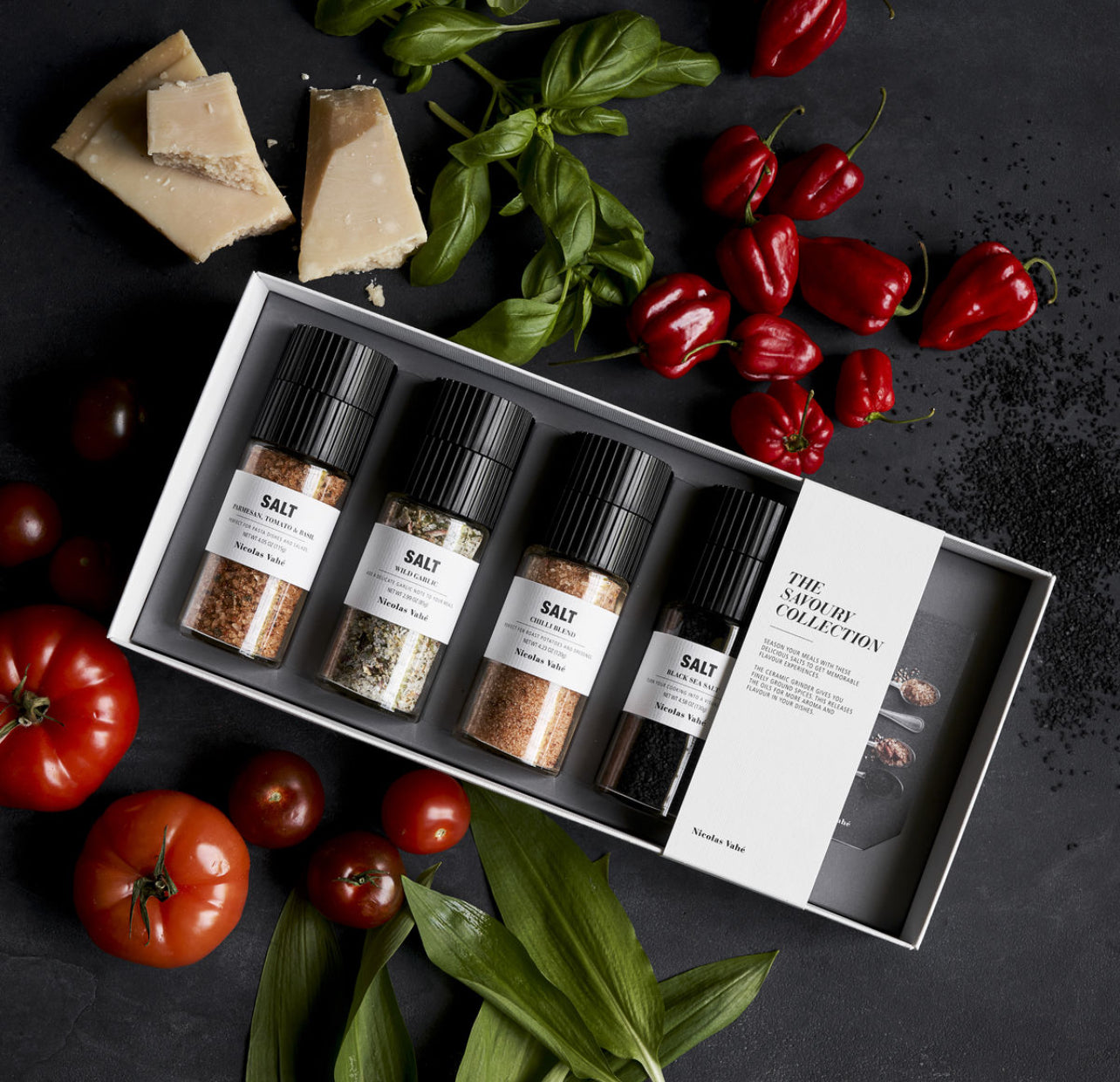 Nicholas Vahé | Gjafasett | 4 vinsælustu Salt tegundirnar