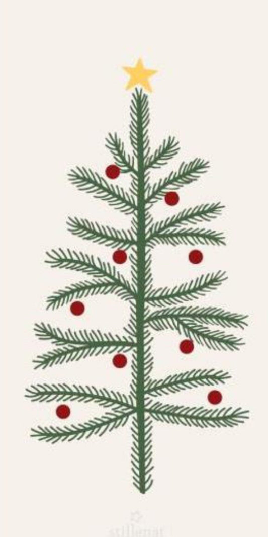 Servíettur | Christmas tree | 16stk