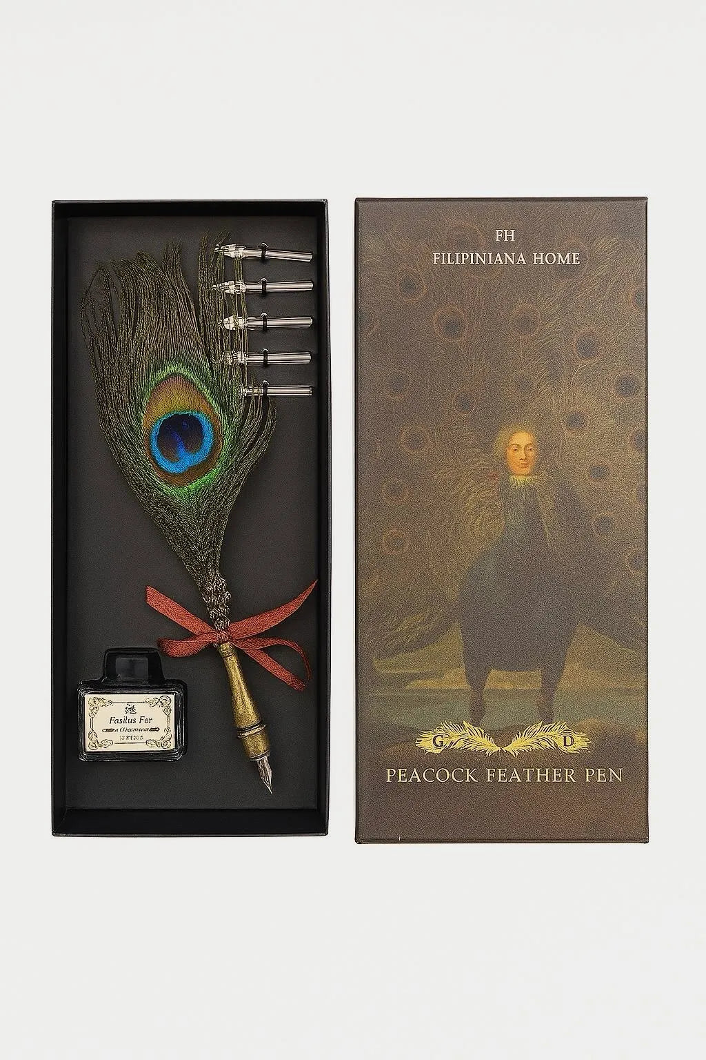 SEKLET | Pennasett og blek | Peacock