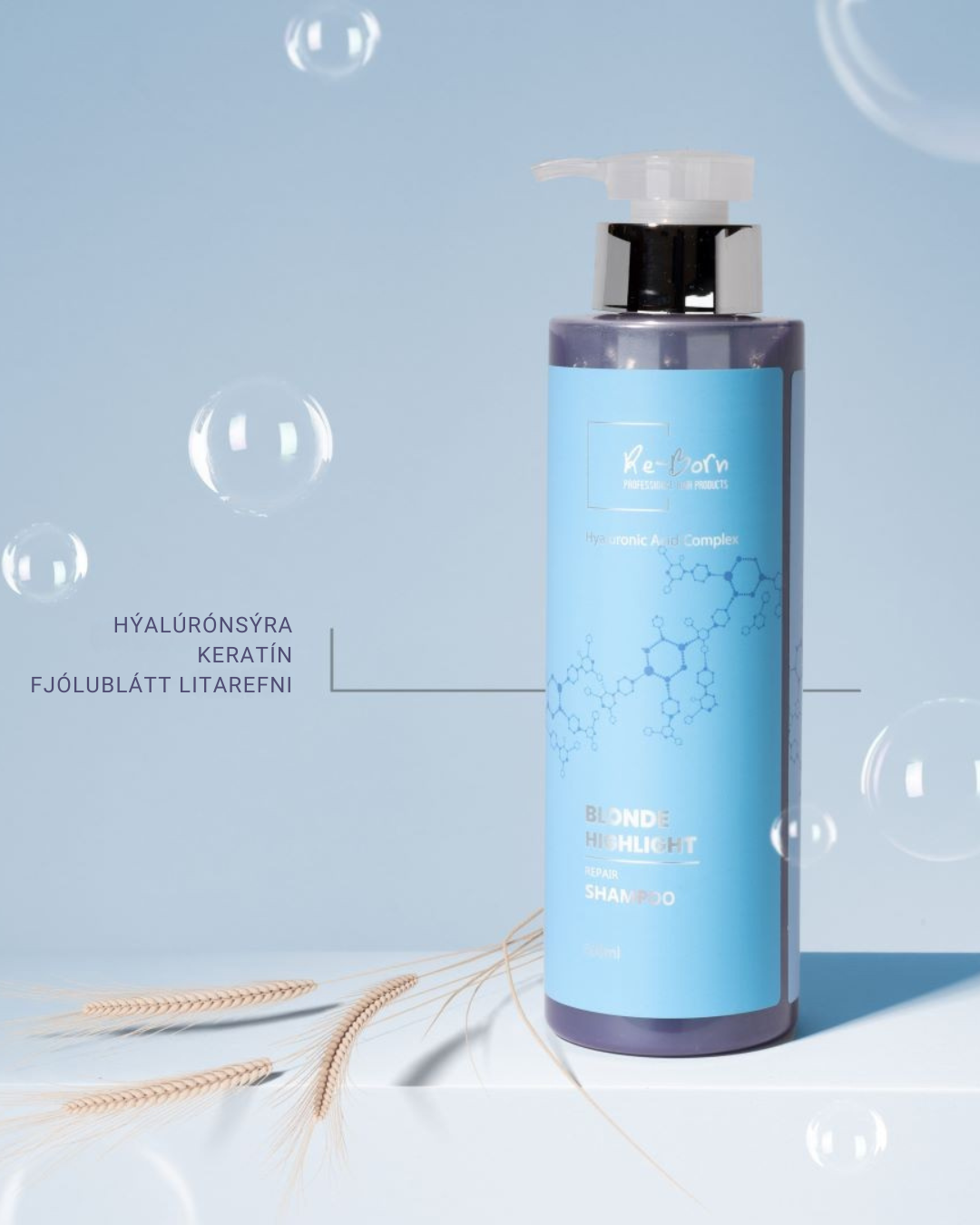REBORN | Sjampó | Blonde highlight | 500 ml