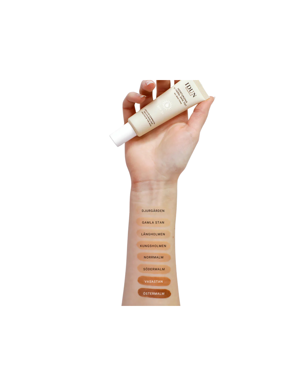 IDUN MOISTURIZING MINERAL SKIN TINT SPF 30 | Södermalm| TAN