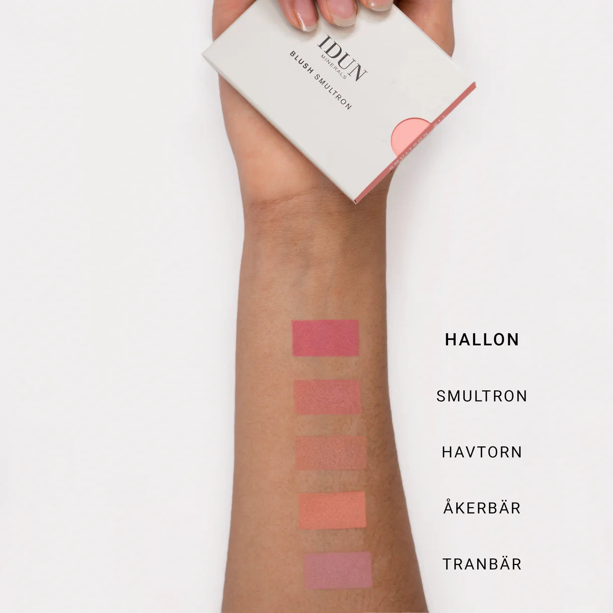 IDUN| MINERAL BLUSH| Hallon Rose Pink