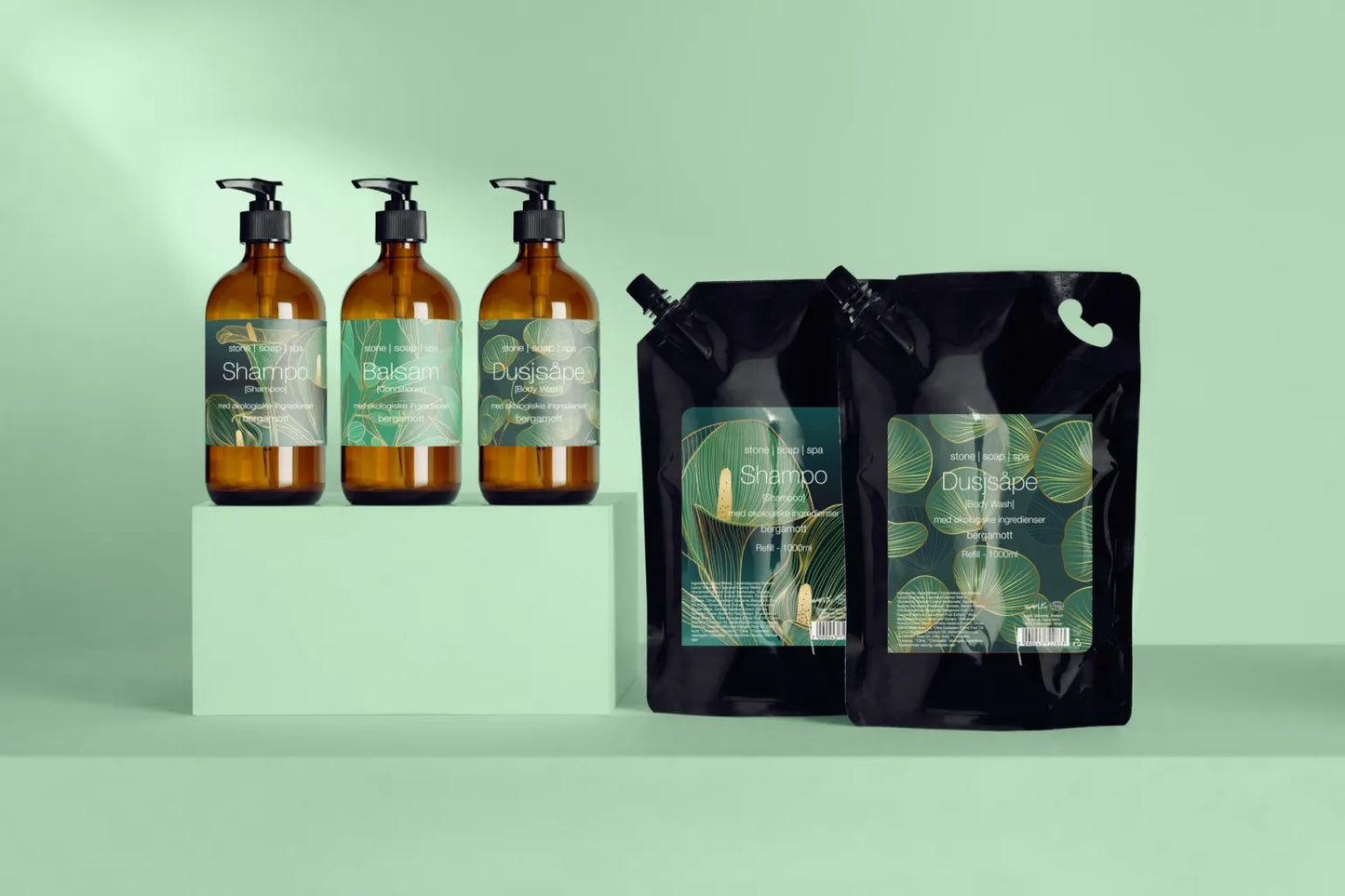 Sjampó | Bergamont og sítróna 450ml