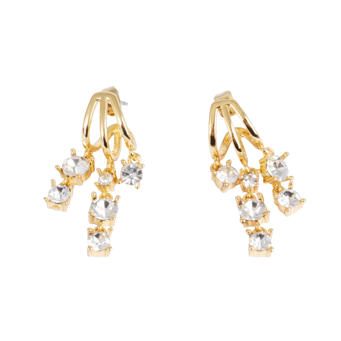 Tone Damli| Eyrnalokkar | Butterflies Crystal