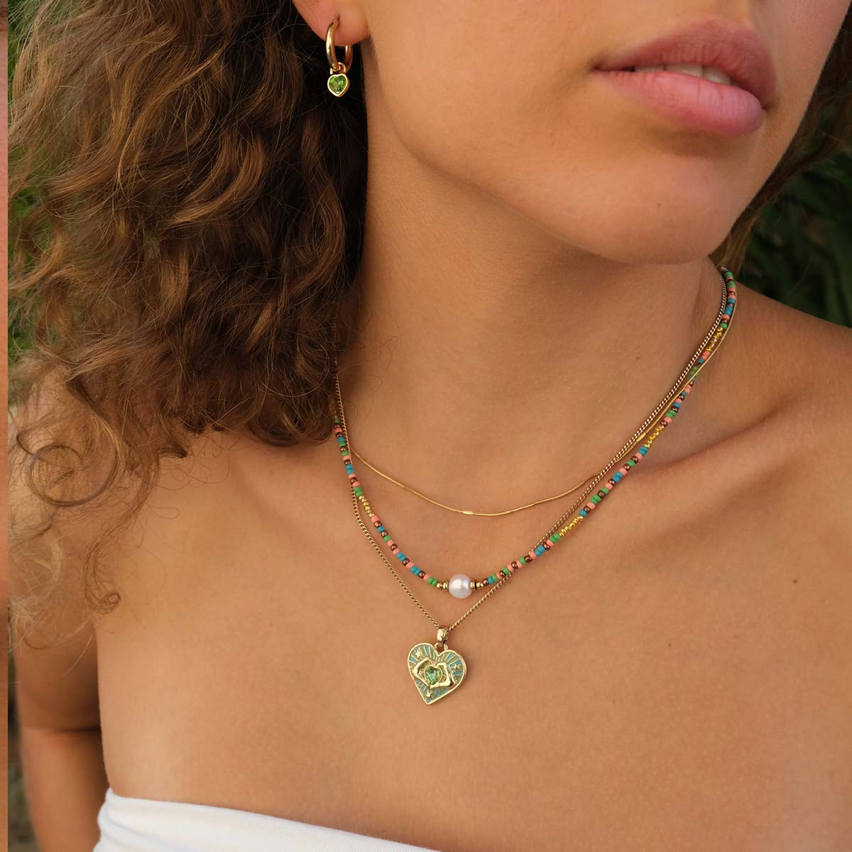 Eyrnalokkar | Funky hearts