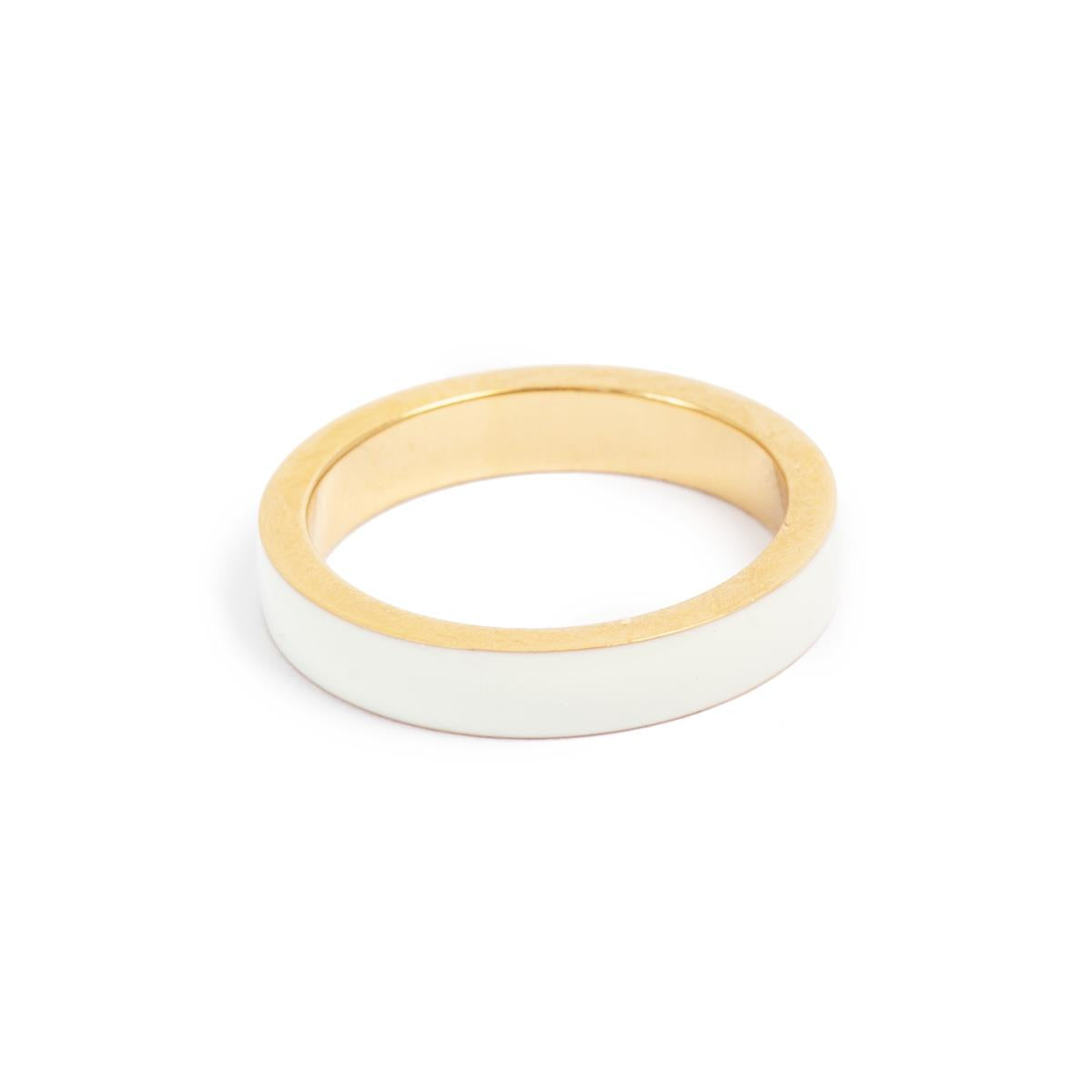 Hringur - Steel Enamel Coll | stærð 53