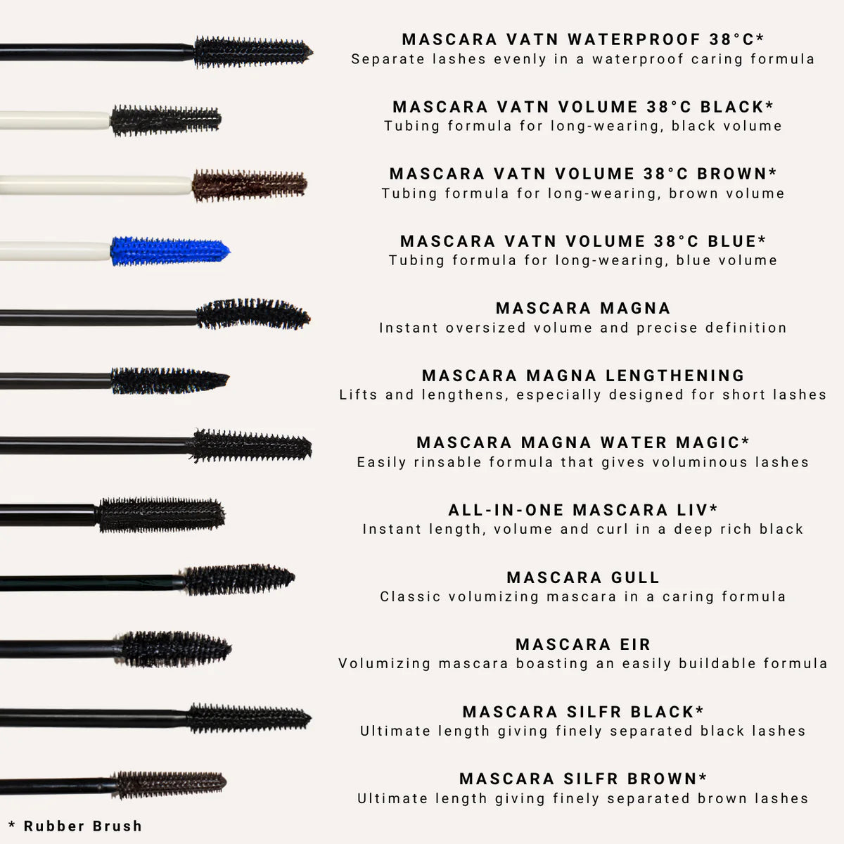 IDUN | Mascara Eir | Svartur