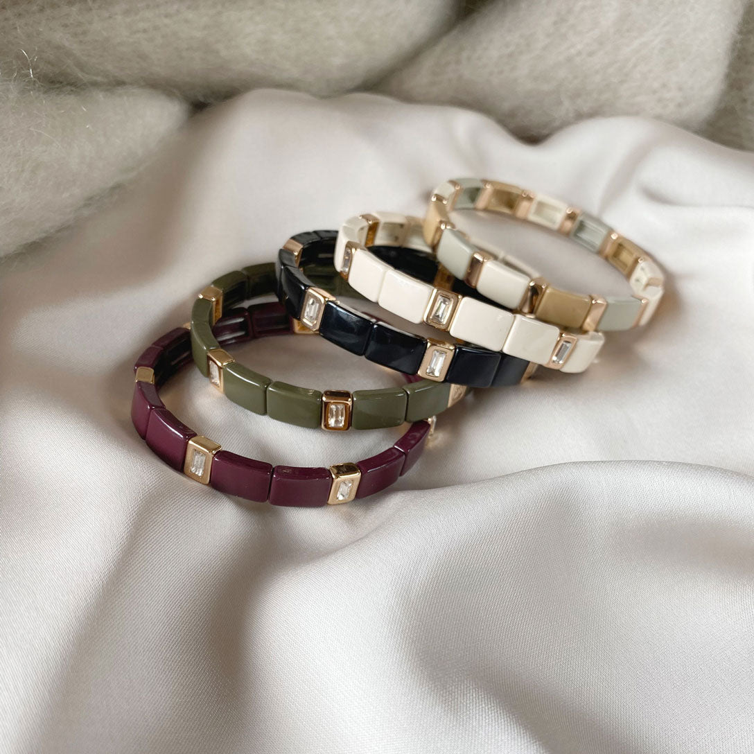 Armband | Enamel tiles (S)