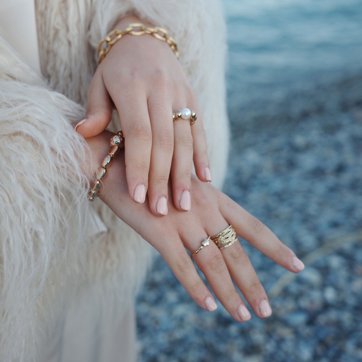 Hringur | Twisted m perlu |