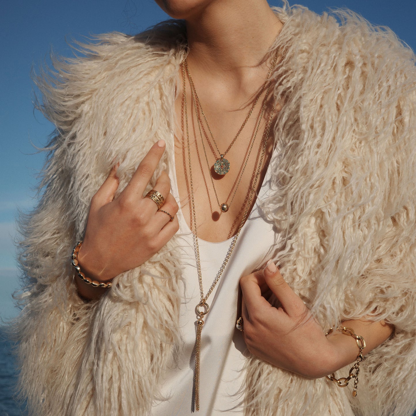 Armband | Shimmer| m teygju