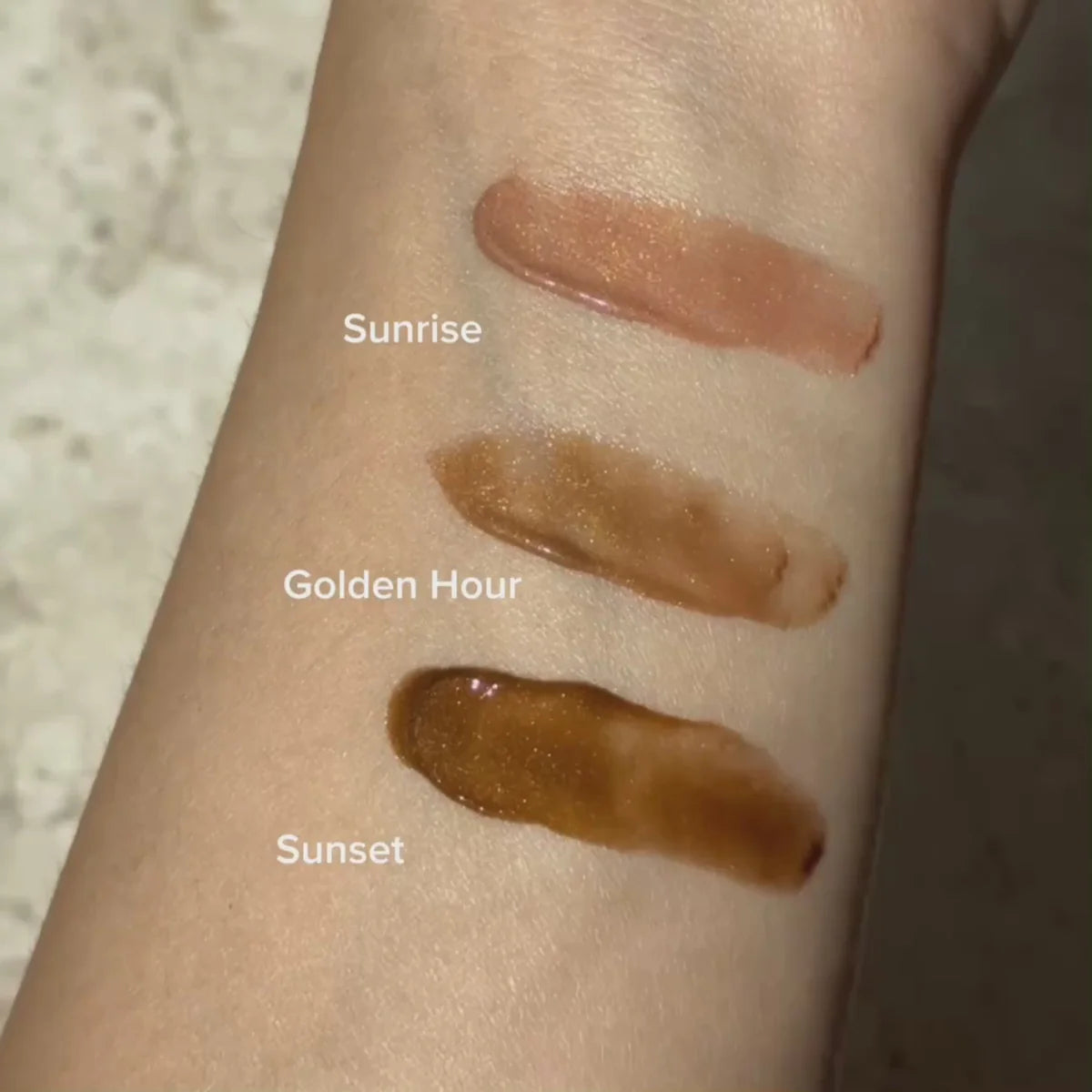IDUN MINERALS | Bronzing gel | Andlit| Golden hour