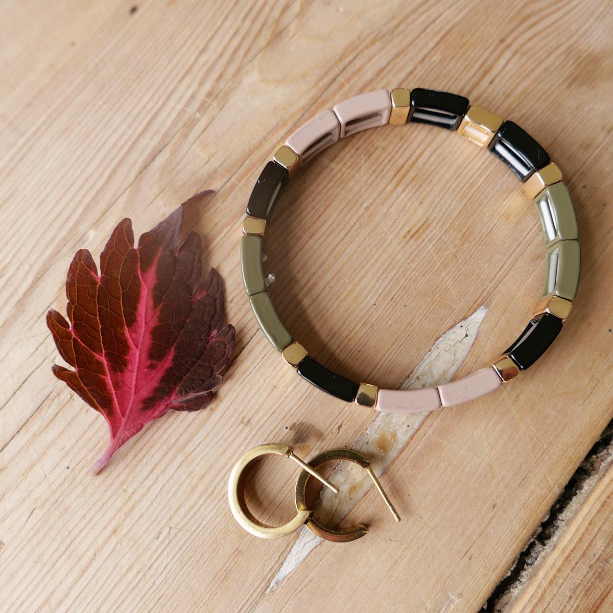 Armband | Enamel tiles