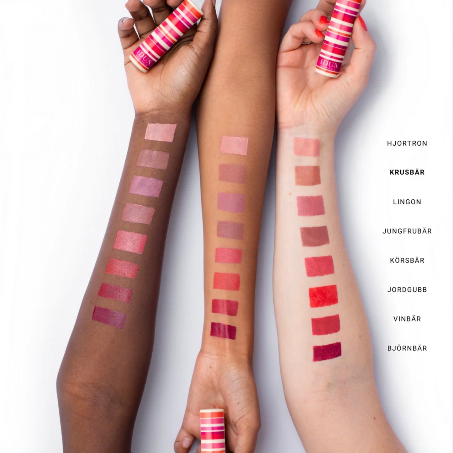 IDUN Minerals | Matte Lipstick | Varalitur | Krusbär