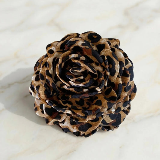 NAMISO | Hana Rose | Hárklemma | Leopard | 12cm