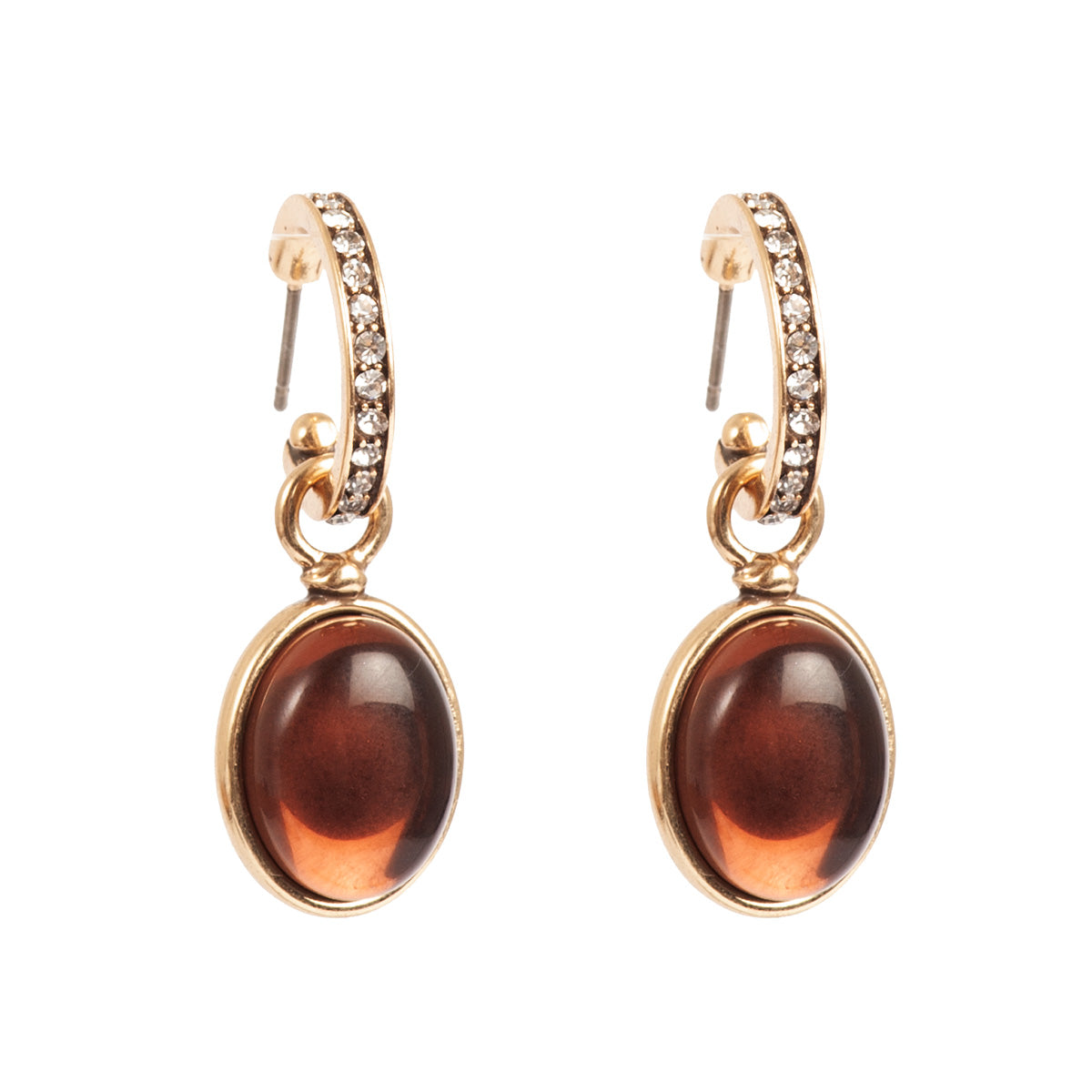 Eyrnalokkar | Sophistication | Maroon