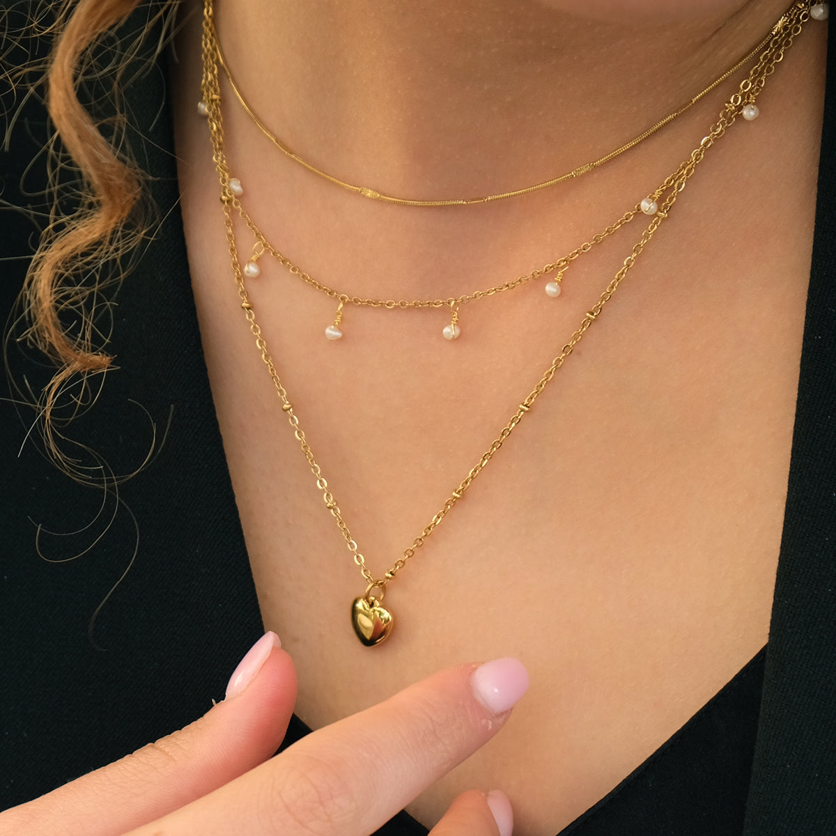 Hálsfesti - Freshwater Pearls