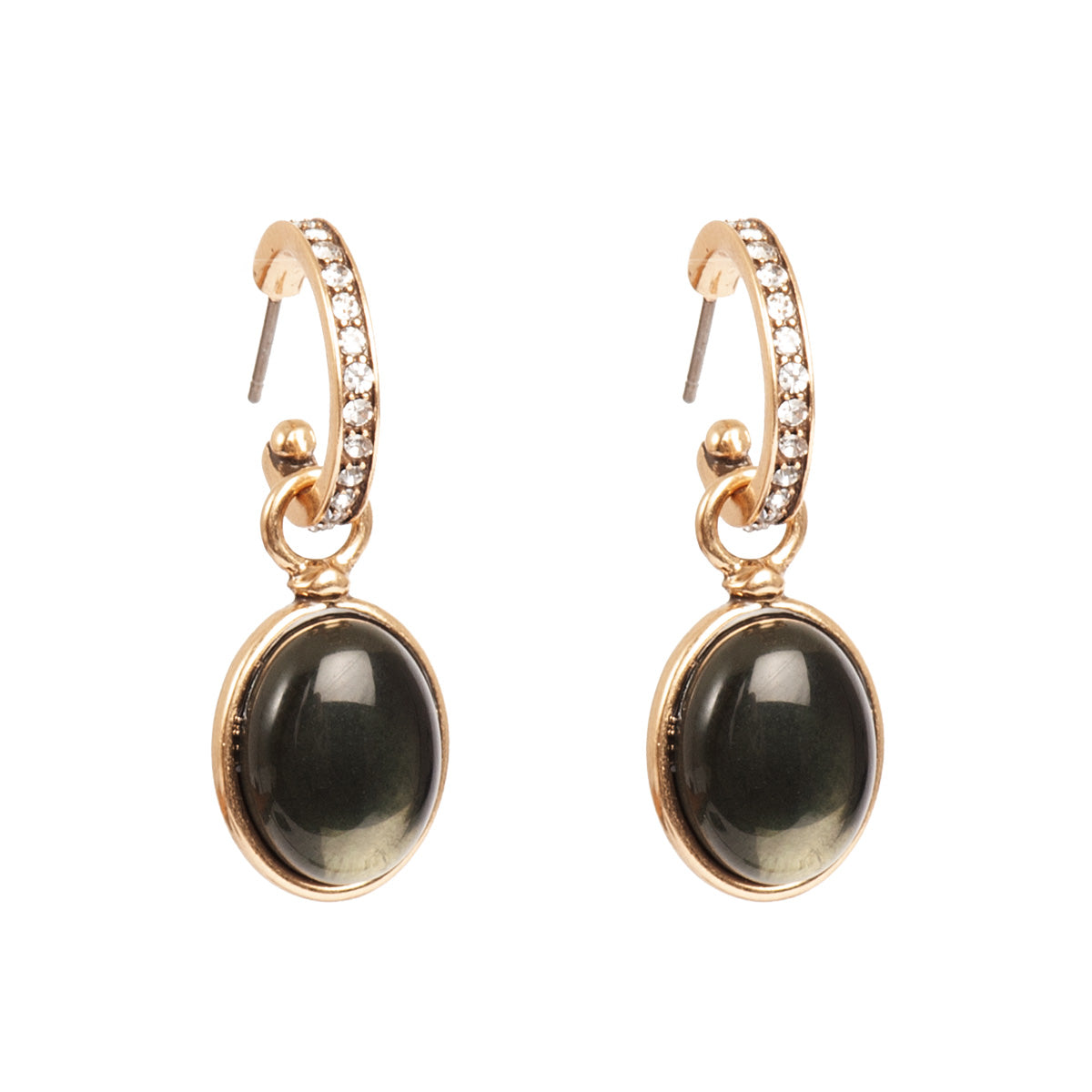 Eyrnalokkar | Sophistication | Olive