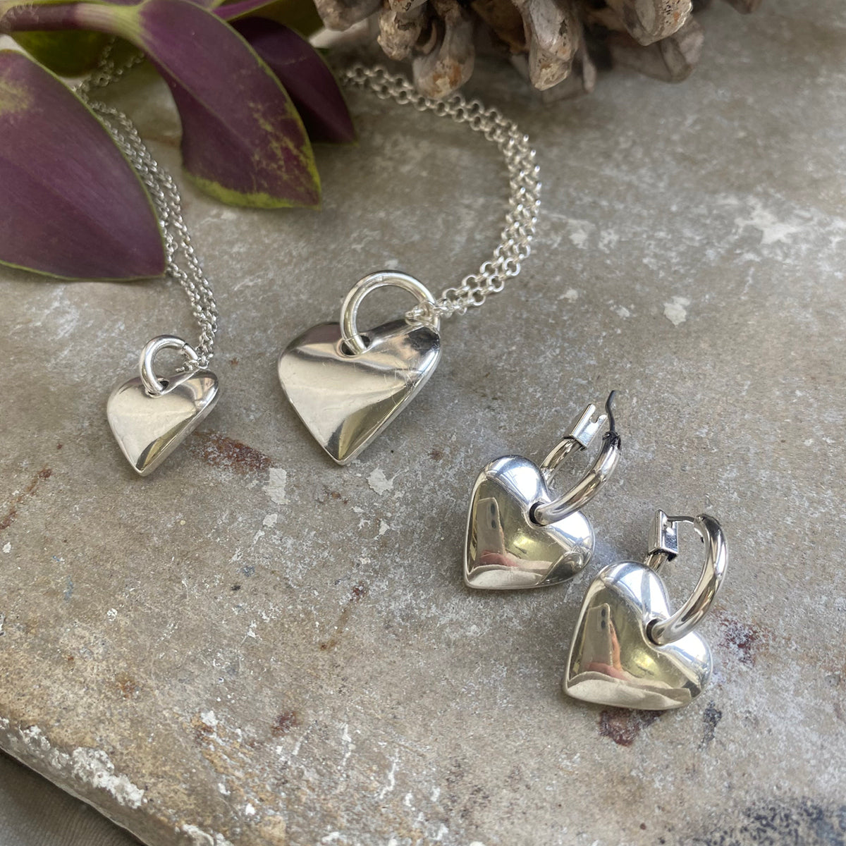 Eyrnalokkar | Reversible heart