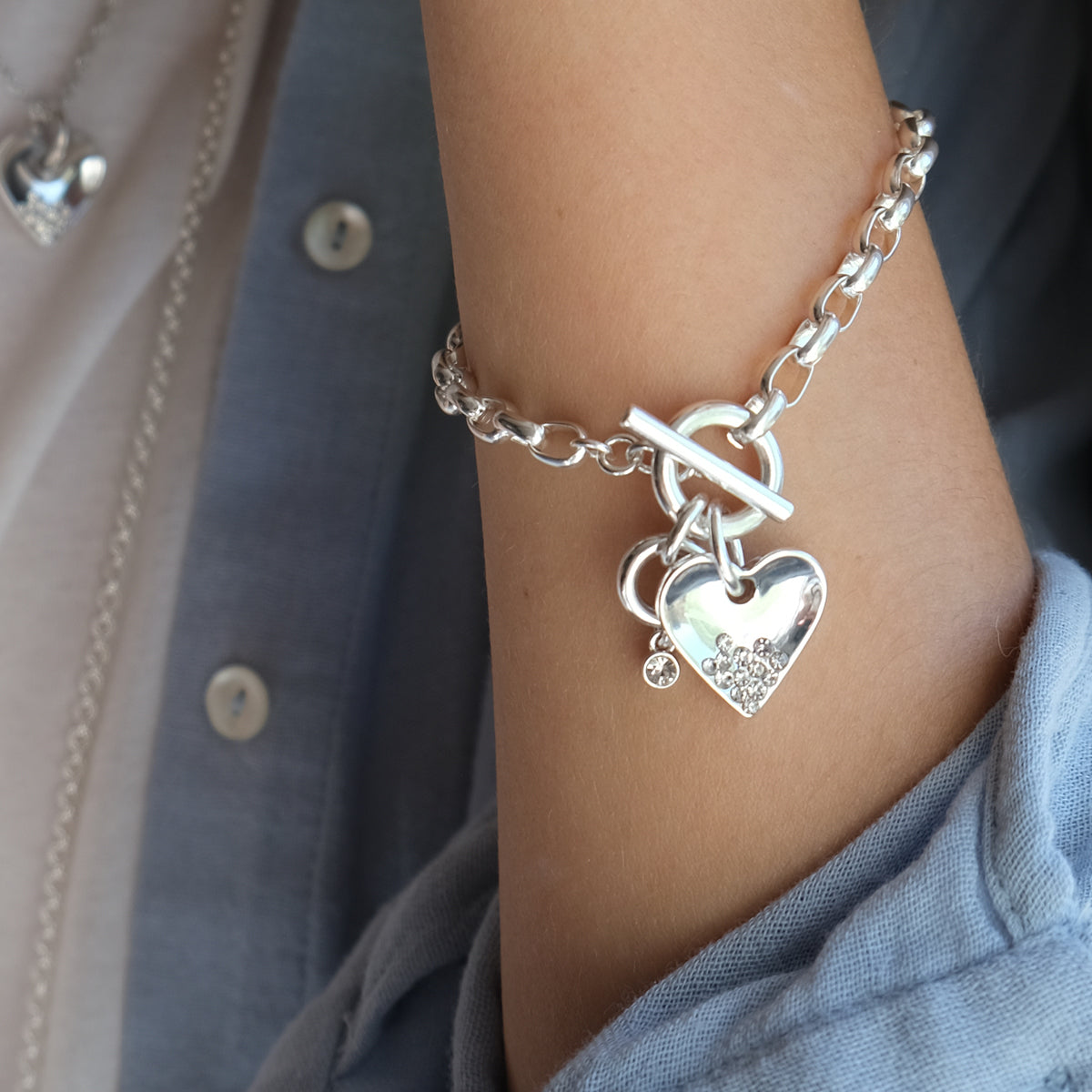 Armband | Reversible hearts