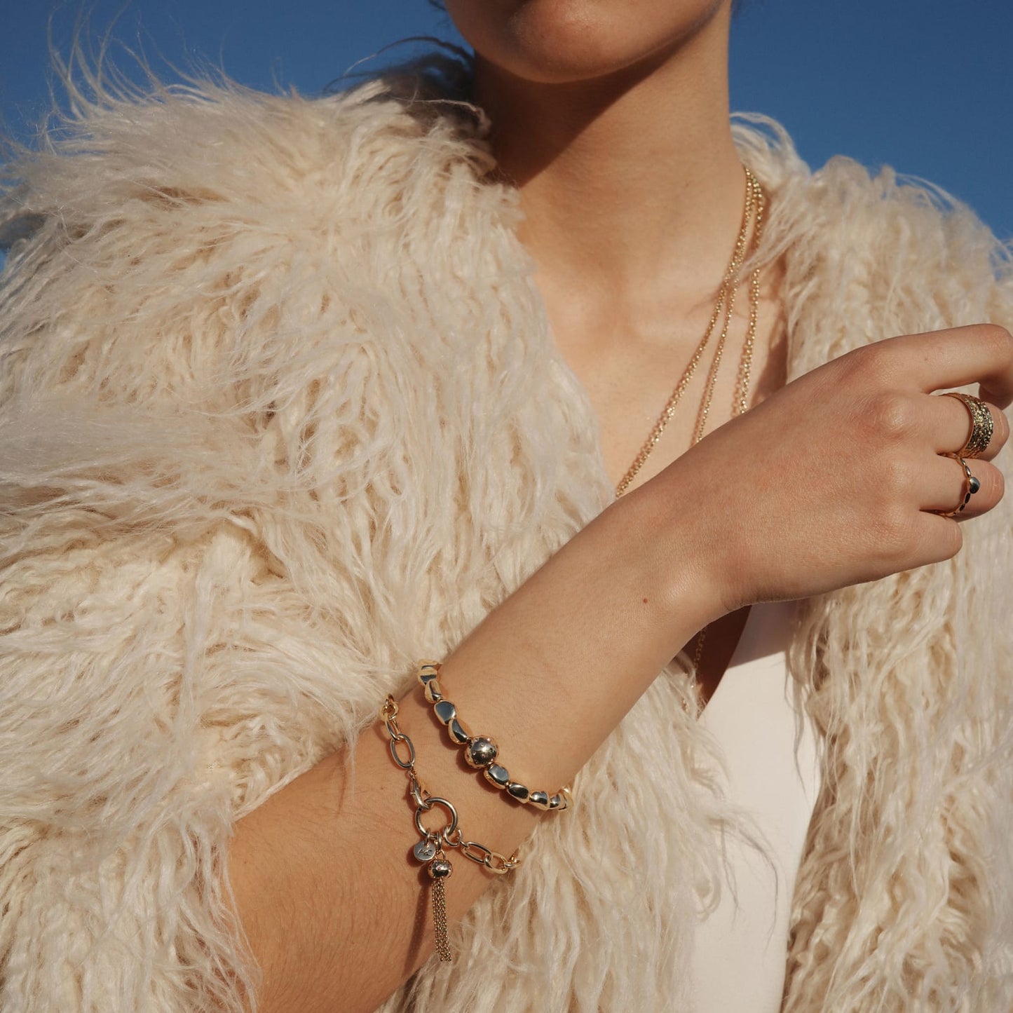 Armband | Shimmer | Gull