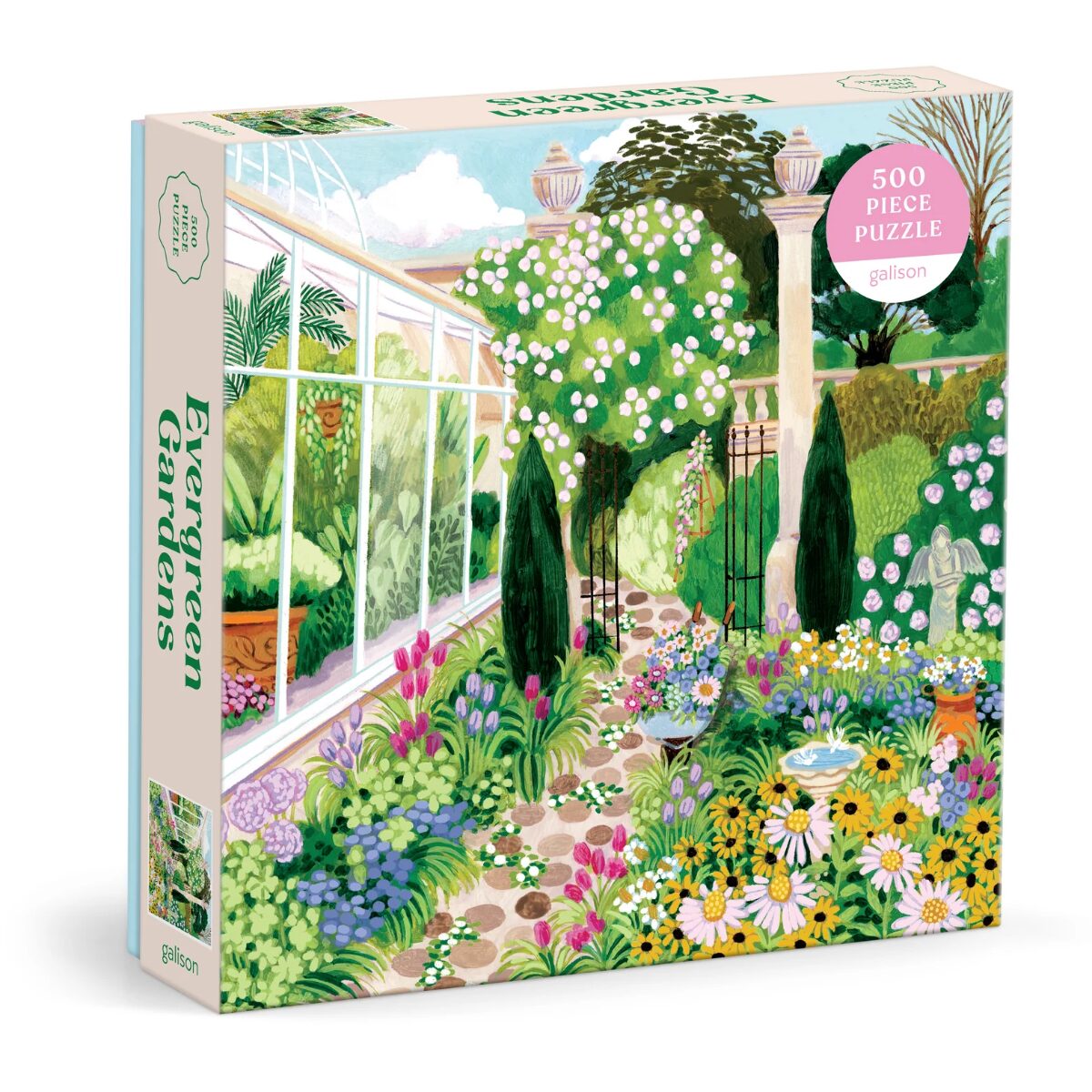 Púsl | Evergreen Gardens | 500 stk
