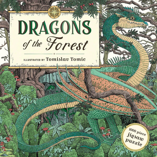 Púsl | Dragons of the Forest | 1000 stk