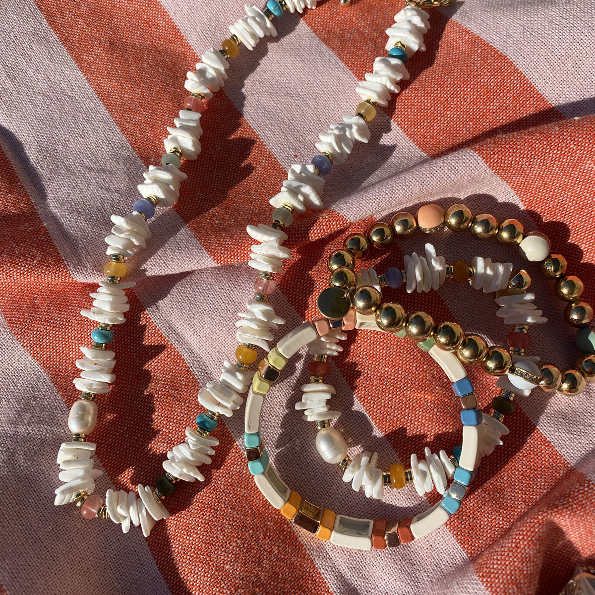 Armband | Enamel tiles (M)
