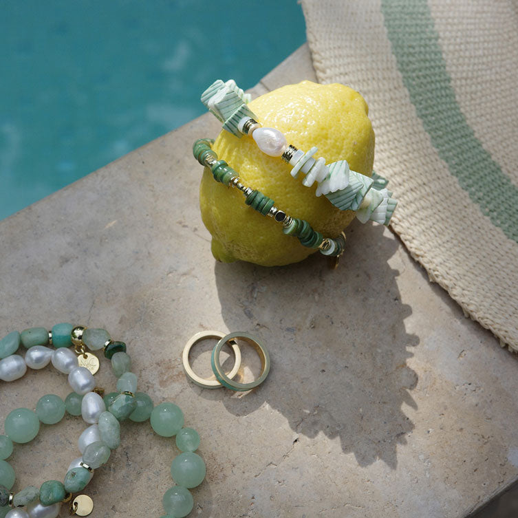 Armband | Wild nature | Jade grænt
