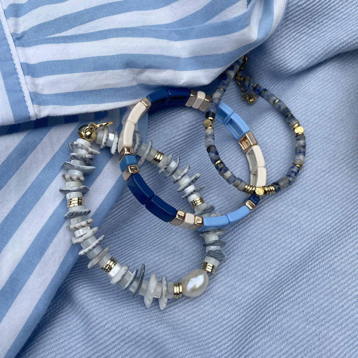 Armband | Enamel tiles (M/L)