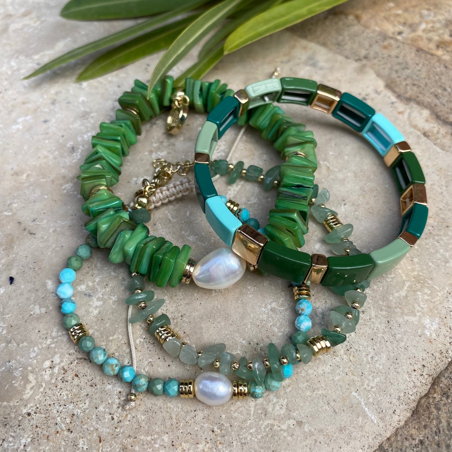 Armband - Nature Beads