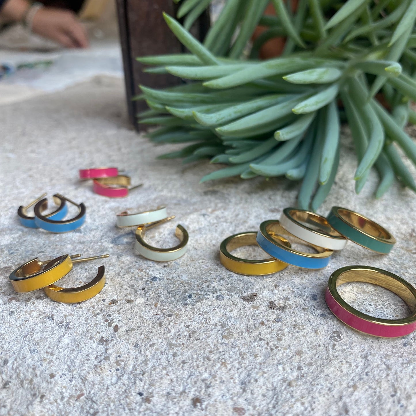 Hringur - Steel Enamel Coll