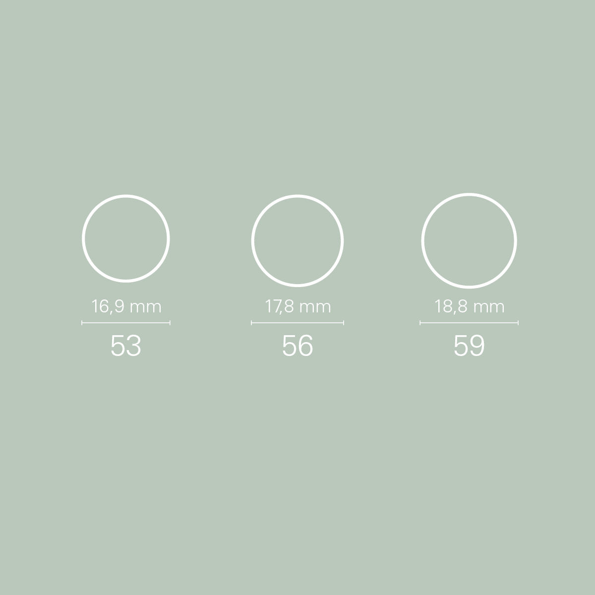 Hringur-Steel stone-Aqua