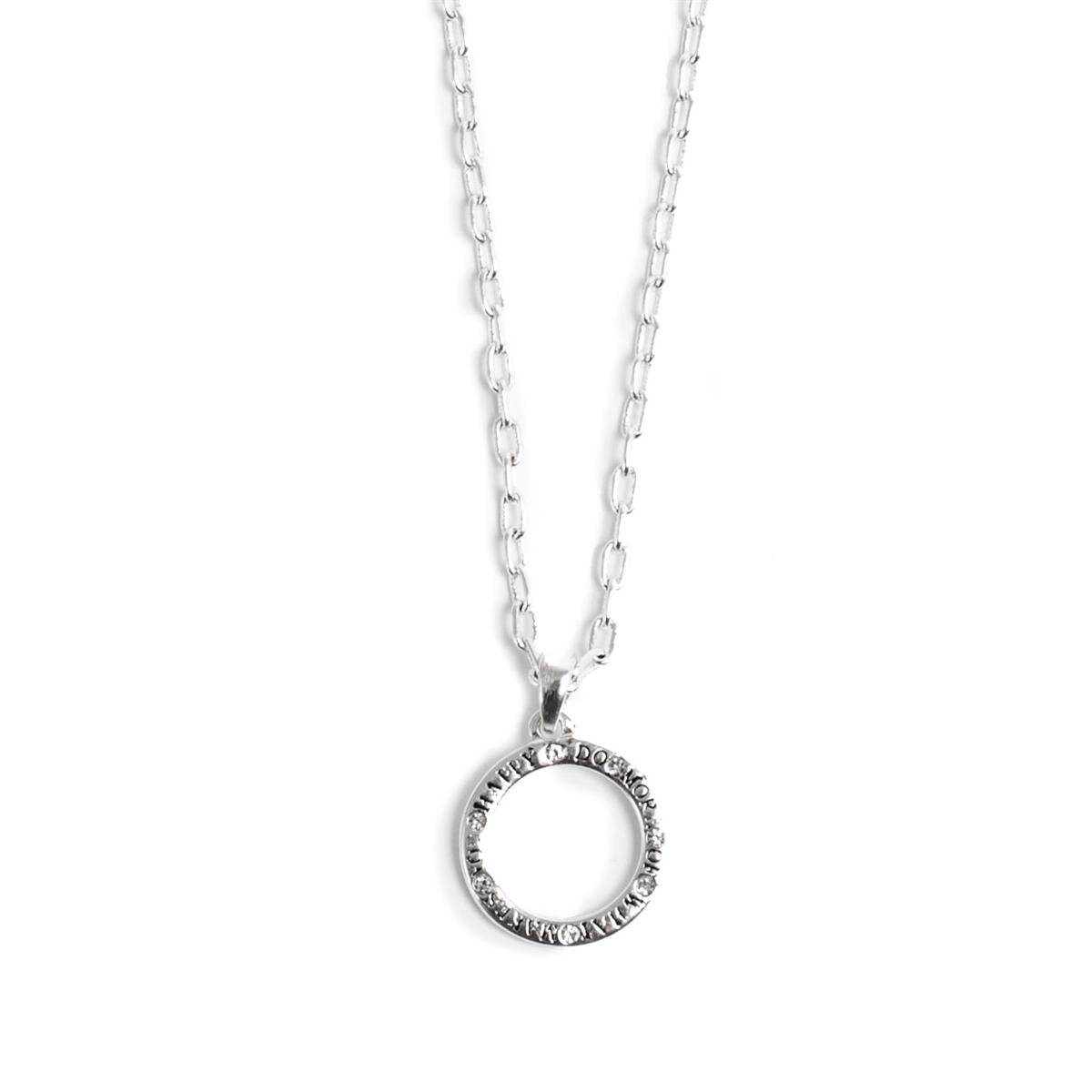 Hálsmen Stutt - Silfur - Joy Collection
