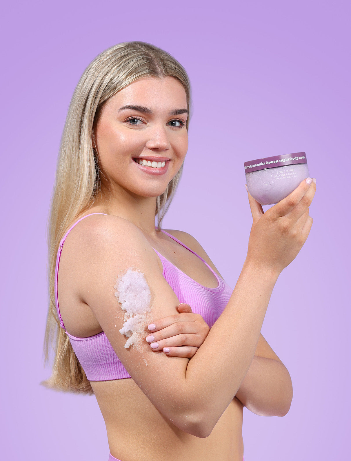 Ciroa Beauty | Líkamsskrúbbur |  Bláber og manuka hunang | FORSALA | Væntanlegt 20. Des (með fyrirvara) |