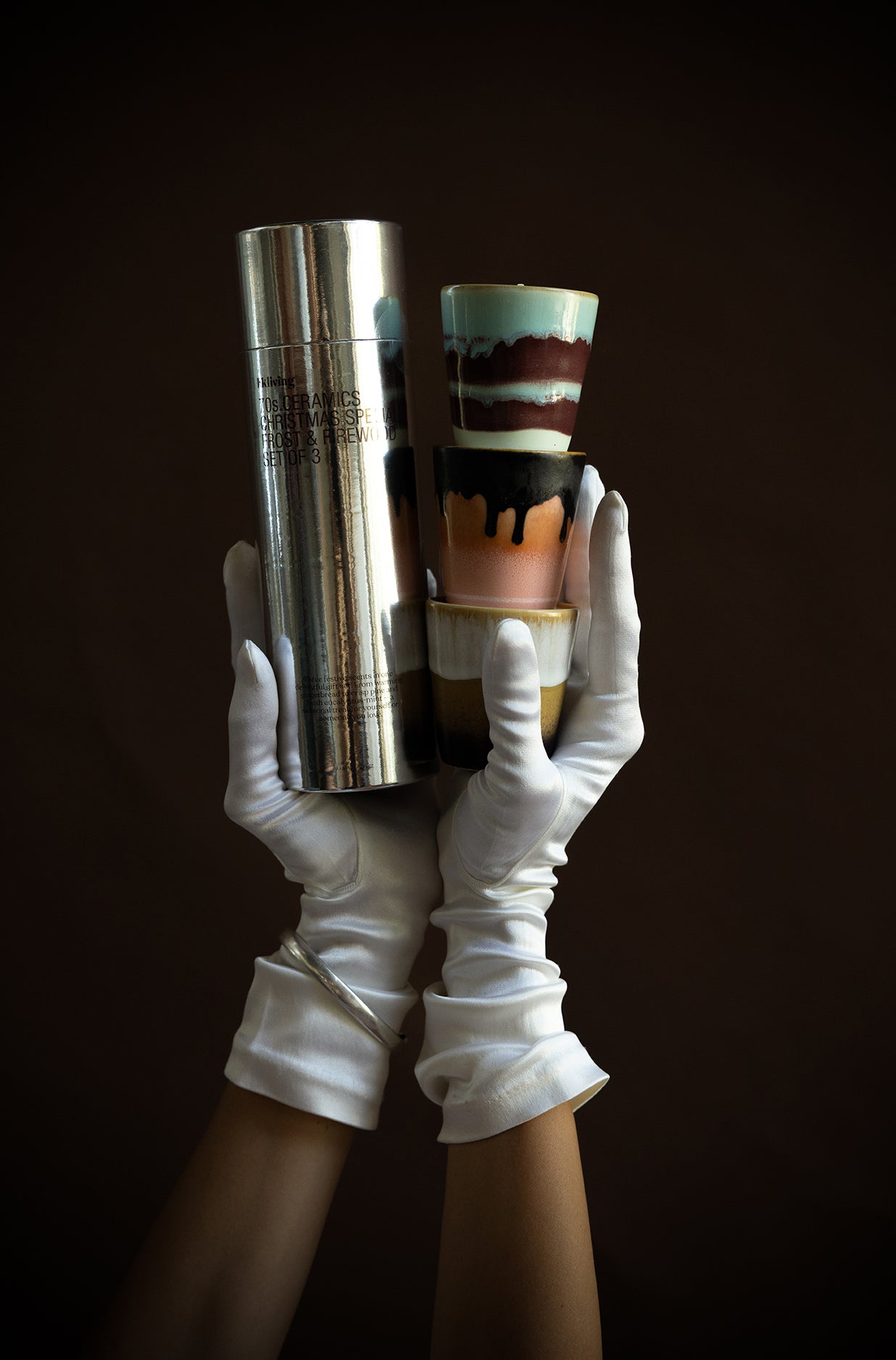 HKLIVING | 70s Ceramics | Frost and Firewood | 3 kerti saman