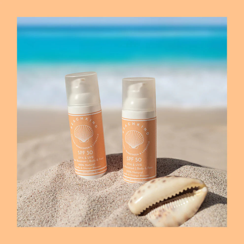 Sólarvörn | Beachkind Natural Sunscreen SPF 30 | 50 ml | 100 ml