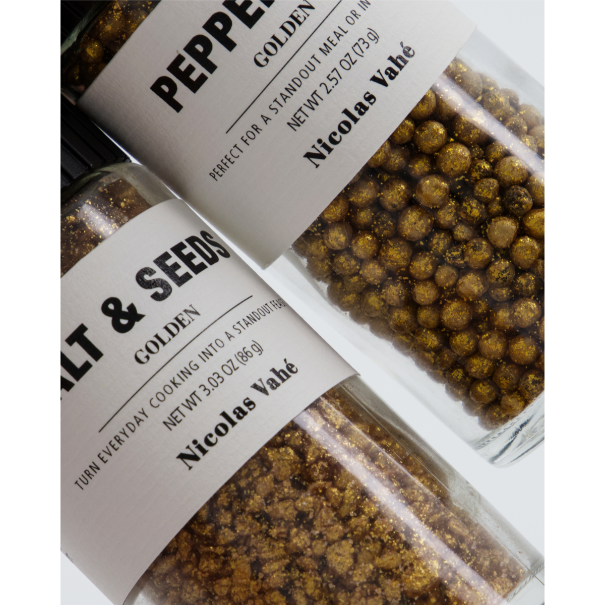 Nicholas Vahé | Gjafasett Gull piparmix&gull salt-seeds
