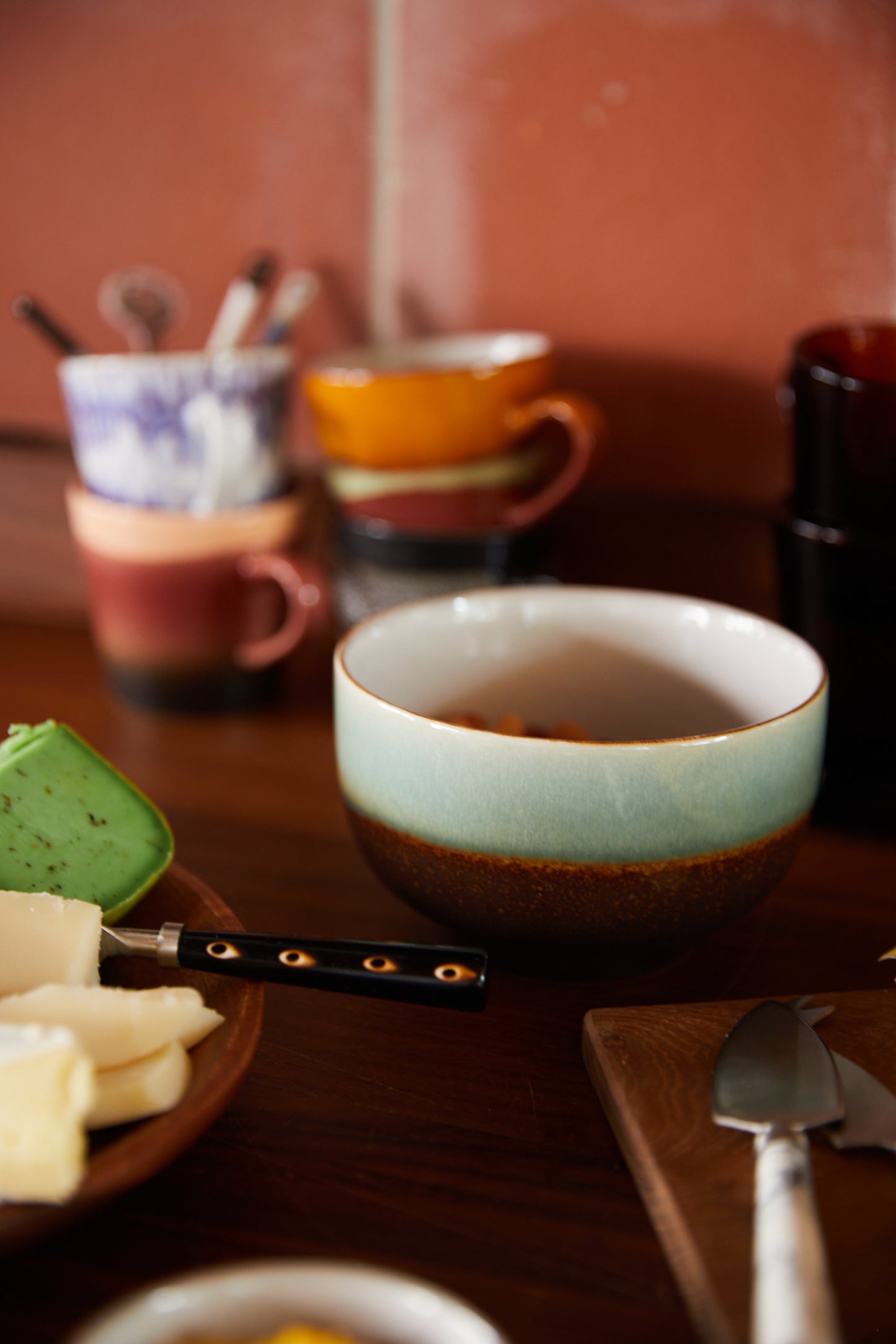 HKLIVING | 70s Ceramics | Skálar | Geyser | 4 saman
