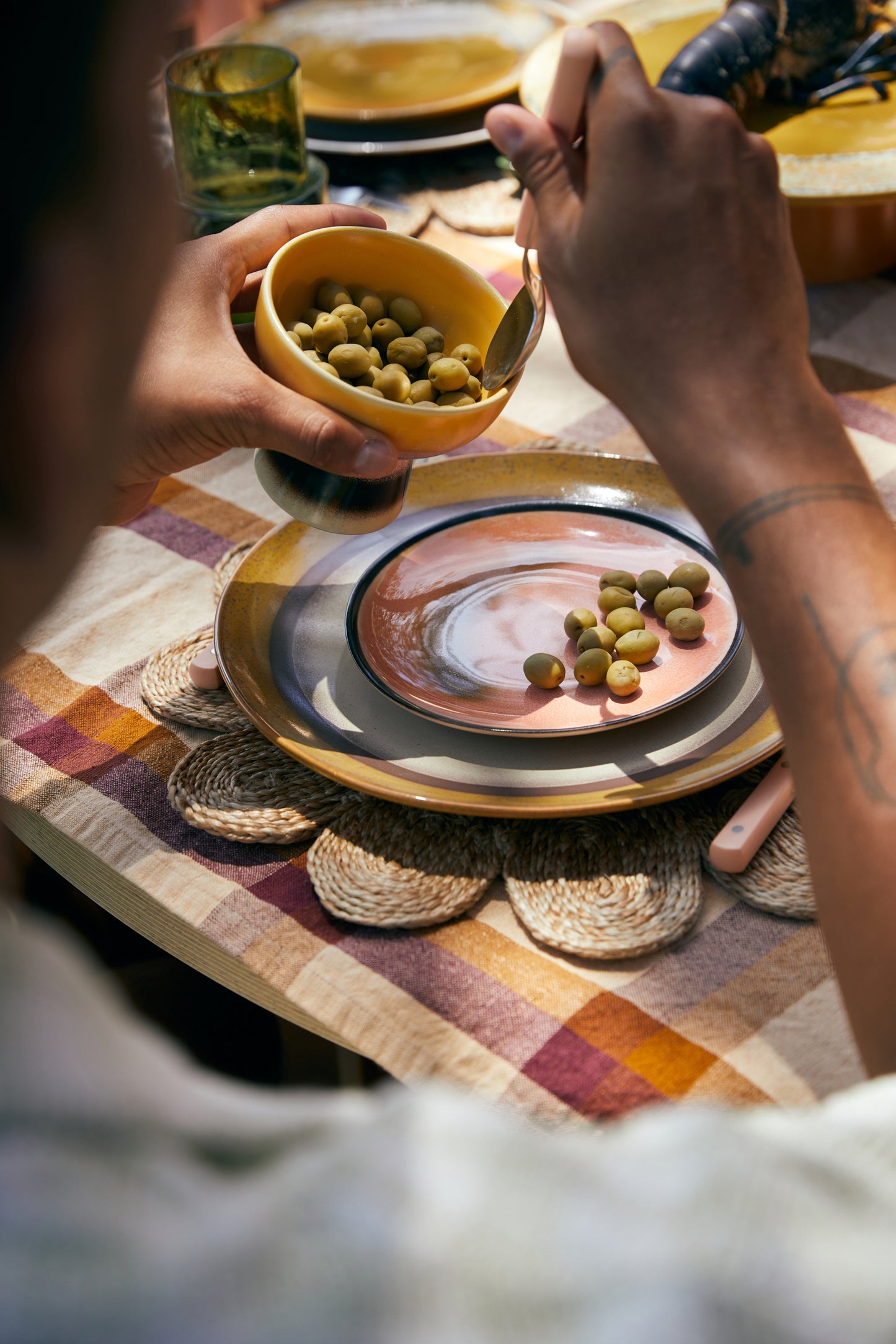 HKLIVING | 70s Ceramics | Kökudiskar | Horizon | 2 saman